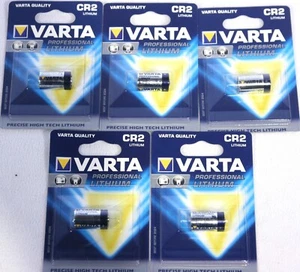 (Lot of 5) CR2 Professional LITHIUM Batteries *New in Package *Best Before 2024 - Picture 1 of 6