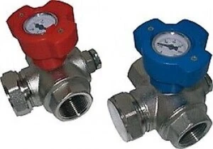 Multifunction ball valve set for plate heat exchanger PT - Picture 1 of 1