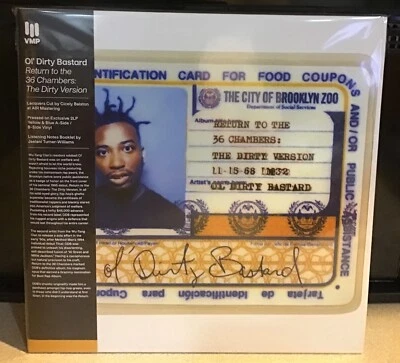 Ol' Dirty Bastard "Return to the 36 Chambers: Dirty Version" 2LP Swirl Vinyl NEW - Image 1 of 4
