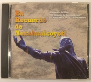 MARCO ANTONIO CAMPOS -EN RECUERDO DE NEZAHUALCOYOTL- MEXICAN CD ALBUM, POETRY - Picture 1 of 3