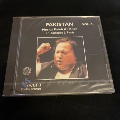 Paris Concert, Vol. 5 by Nusrat Fateh Ali Khan (CD, 1997, Ocora Records NEW - Image 1 of 2