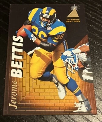 1995 Pinnacle Zenith Jerome Bettis #Z106 - Image 1 of 2