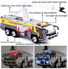 Airport Fire Truck Pull Back Sound & Light Aviation Fire Car Toys Christmas Gift