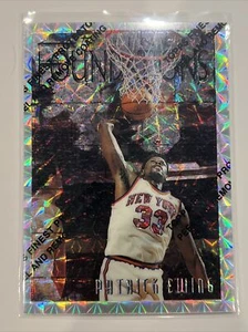 1996 PATRICK EWING FINEST FOUNDATIONS SILVER REFRACTOR W/COATING #254  - Picture 1 of 5