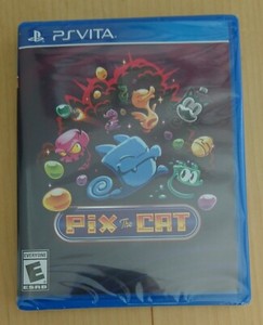 Pix The Cat on PlayStation Vita by Limited Run Games + Both Trading Cards 