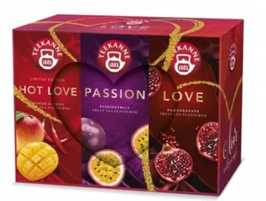 TEEKANNE - SET OF HERBAL TEA - 3x 20 TEA BAGS - LIMITED EDITON HOT LOVE MIX - Picture 1 of 3