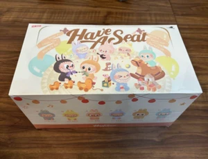 Pop Mart The Monsters Have a Seat Set of 6 Plush Blind Box Sealed Labubu JPN New - Picture 1 of 7