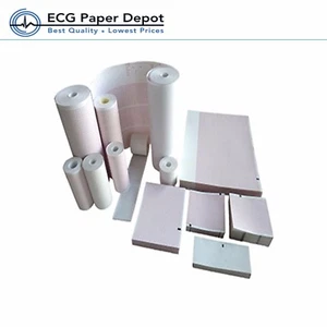 ECG EKG Thermal Paper Roll for Generic Medical Cardiology Recording 10 Packs - Picture 1 of 4