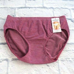 New Jockey Women's Panty Smooth & Shine Seam-free Hi-Cut Panty Bluster Size 5 - Picture 1 of 6