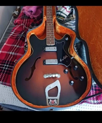 1960s Hagstrum Concord Bass With Case - Image 1 of 4