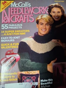 55 FABULOUS  PROJECTS - MCCALL'S MAGAZINE FEBRUARY 1990 NEEDLEhiWORK & CRAFTS - Picture 1 of 1