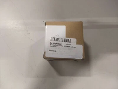 Gancho de baño mate Nameeks NNBL003 bonito hotel, negro Foto 1 de 2