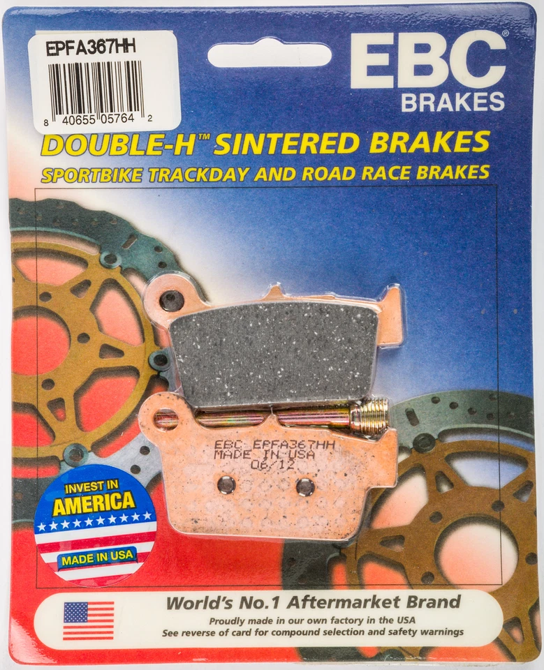 EBC 2006-2017 KX450F Kawasaki EXTREME PRO BRAKE PADS EPFA367HH - Image 1 of 1