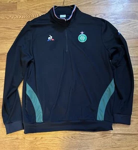St Etienne Pullover Jacket XL Soccer Football Le Coq Sportif - Picture 1 of 7