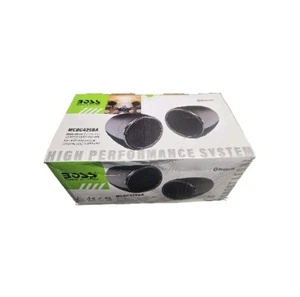 BOSS AUDIO WEATHER RATED, AMPLIFIED  2 SPEAKER KIT MCBC425BA (New) - Picture 1 of 6