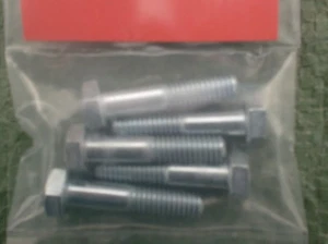 HEX HEAD BOLTS  5/16" X 1 1/2" BSW  X 5 - Picture 1 of 1