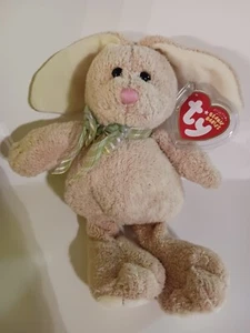 TY Original Beanie Babies "HOPSON" Bunny With Heart w/Tag DOB 2/23/2006 - Picture 1 of 4