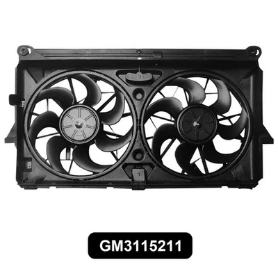 Ventilador doble radiador para GMC Sierra 1500 Chevrolet Silverado 1500 2007-2013 Foto 1 de 4