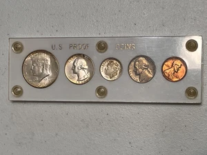 1964 Birth Year 5-Coin Silver Coin Set in CAPITAL Holder - Picture 1 of 2