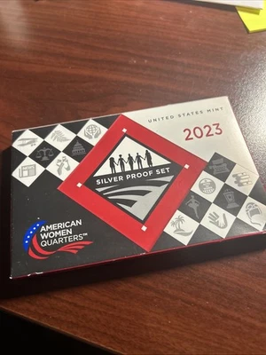 2023 American Women Quarters U.S. Mint  Silver Proof Quarter Set - Complete OGP - Image 1 of 3