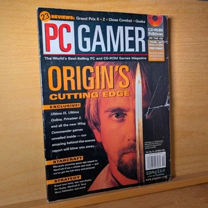 PC Gamer Magazine October 1996 Ultima Lord British Richard Garriott NO LABEL - Picture 1 of 7