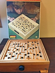 Vintage Brio Labyrinth Board Game, Made in Sweden, Labyrintspel 31804 - Picture 1 of 12