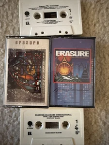 Cassette Erasure Crackers International EP Stop Innocents Lot chais Of Love - Picture 1 of 9