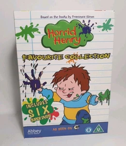 Horrid Henry Favourite Collection 6 DVD SET Uk Dvd - Picture 1 of 5