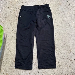Under Armour Men's 2XL Black Sweatpants BU Logo Athletic Wear - Picture 1 of 4