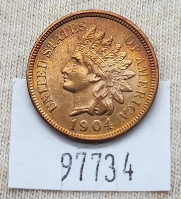 WPCoins ~ 1904 Indian Cent - Image 1 of 3