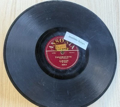 DAMIRON  Que siga la fiesta / Tucurucutu ANSONIA 78RPM Merengue Hear Foto 1 de 4