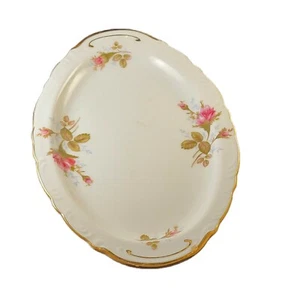 Vintage Royal Rose Oval Servierplatte Fine China Japan 9x6 - Bild 1 von 6