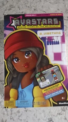 WOWWEE My Avastars A_VibeThng – 11" African Black Beautiful Fashion Doll W Outfit New
