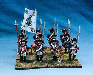 28mm WGS Seven Years War SYW Painted Prussian Army  Zastrow Infantry GPA2-2 - Picture 1 of 10
