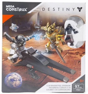 Mega Bloks Construx Destiny S-34 Ravensteel Sparrow Set FFB57 NUEVO - Imagen 1 de 6