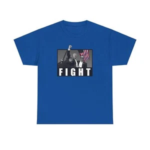 Fight Unisex Heavy Cotton Tee - Picture 1 of 17