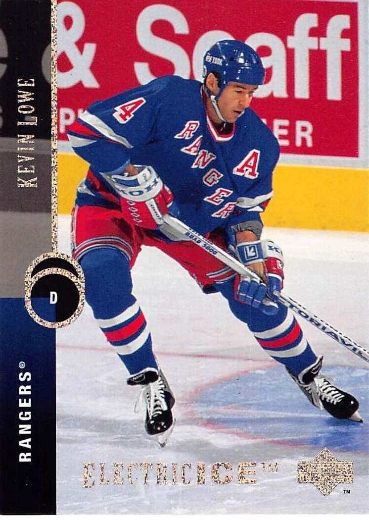 1994-95 Upper Deck Hockey Kevin Lowe Electric Ice #393 NM/MT NEW YORK RANGERS