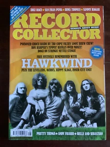 Record Collector Magazine Aug 2012 Issue 404 Hawkwind Levellers Ozrics - Imagen 1 de 5