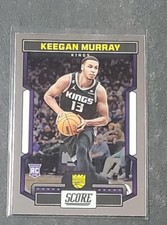 Keegan Murray 2022-23 Chronicles Score Rookie Card #541 Sacramento Kings