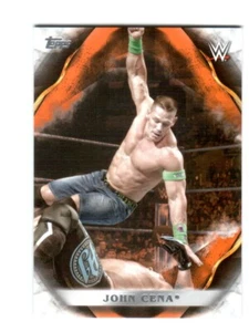 WWE John Cena #37 2019 Topps Undisputed Orange Parallel Card SN 11 of 99 - Picture 1 of 1