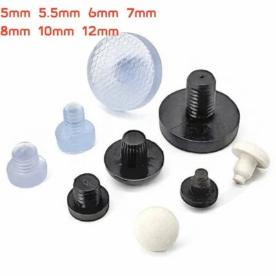 Silicone Feet Buffer Pads Door Bumper Tube Pipe Inserts Plugs Floor Protector - Image 1 of 2