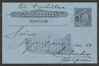 CHILE, 1900, SOFICH # TP 52, POSTAL STATIONERY TO GERMANY