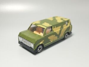 Vintage Yatming Ford U.S. Army Military Diecast Van Green Camo Rare Camouflage