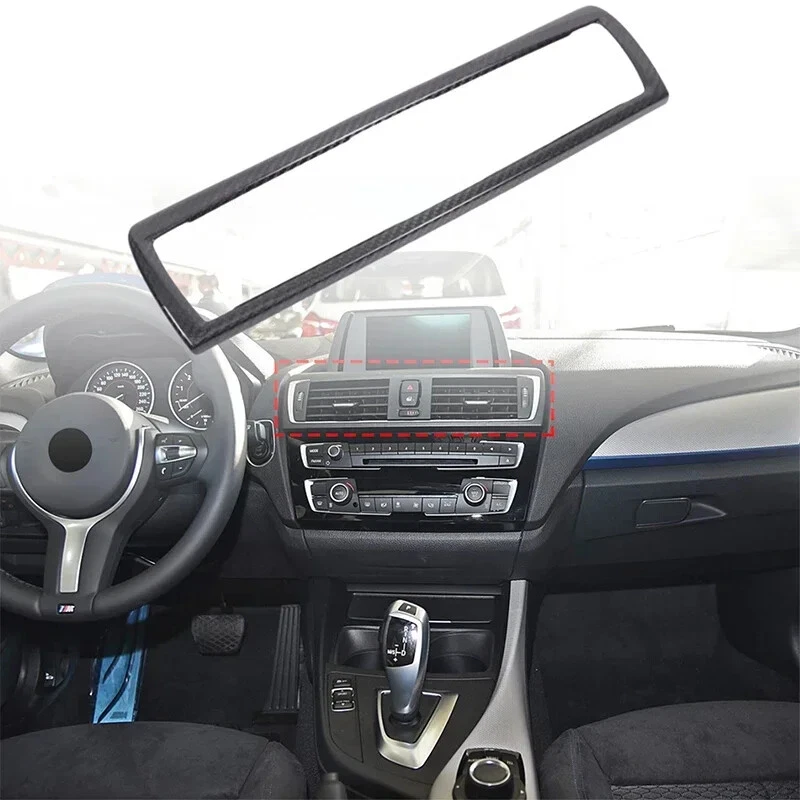 Salida de aire de control de fibra de carbono real para BMW Serie 1 2 F20 F21 F22 F23 2012-18 Foto 1 de 4