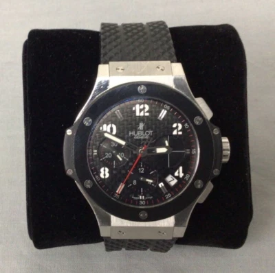 Hublot Big Bang Original Ceramic 41mm Carbon Fiber Steel Chrono - 341.SB.131.RX - Image 1 of 4