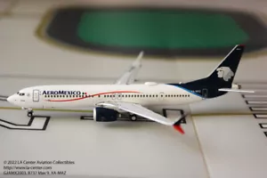 Gemini Jets Aeromexico Boeing 737 Max 9 Current Color Diecast Modell 1:400 - Bild 1 von 1