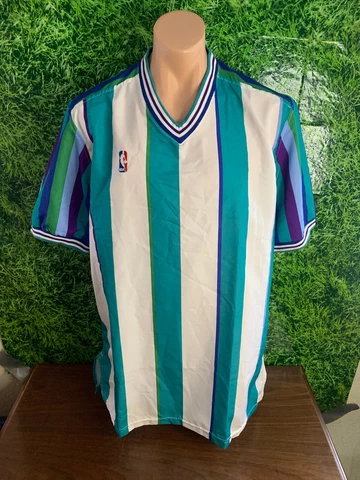1992-1993 Charlotte Hornets Basketball Shooting Shirt Champioln Size XL+0 Cover
