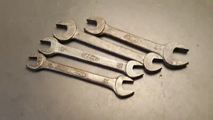 Lot of 4 VTG Honda Motorcycle Kit Wrenches (2)10-12mm (1) 10-14mm (1) 14-17mm - Picture 1 of 8
