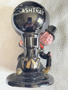 1950’s Hobo Drunk Tramp Lamp Post Red Ware Ashtray - Picture 1 of 10