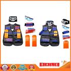 Outdoor Game Toy Children Kids Clip Dart Vest Suit Holder Kit for N-Strike Elite